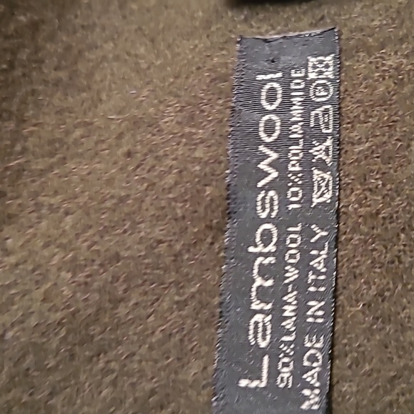 Unisex Vintage Lambswool scarf. Made in Italy - Picture 3 of 4